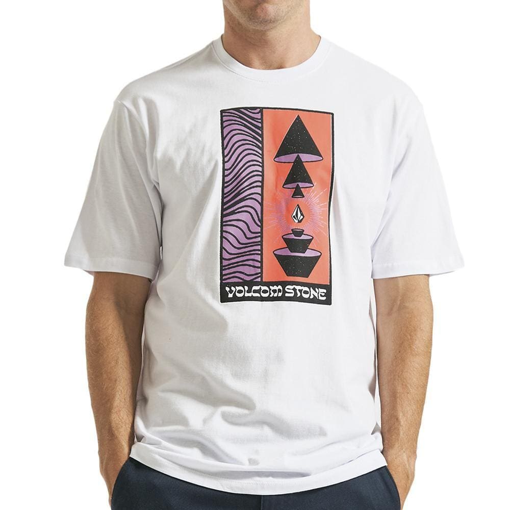 Camiseta Volcom Within WT23 Masculina Branco