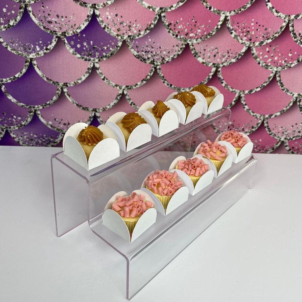 Suporte Para Doces Mesa Festa Aniversário Lembrancinha Cachepot Modelo Escada