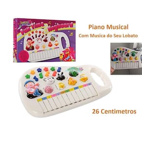 Brinquedo Infantil Teclado Music Pet - Com Som - Tateti