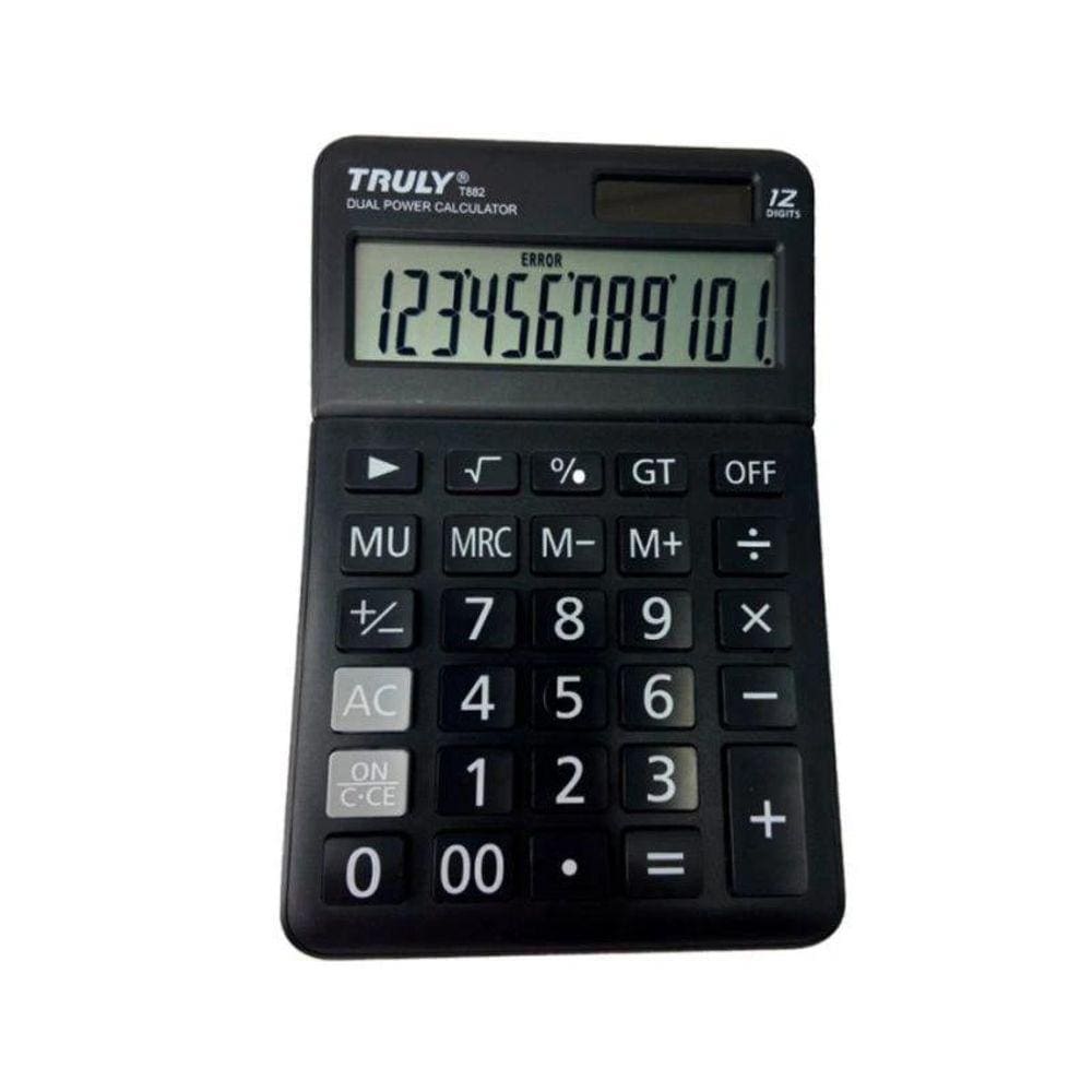 Calculadora De Mesa Truly 12 Digitos - T882