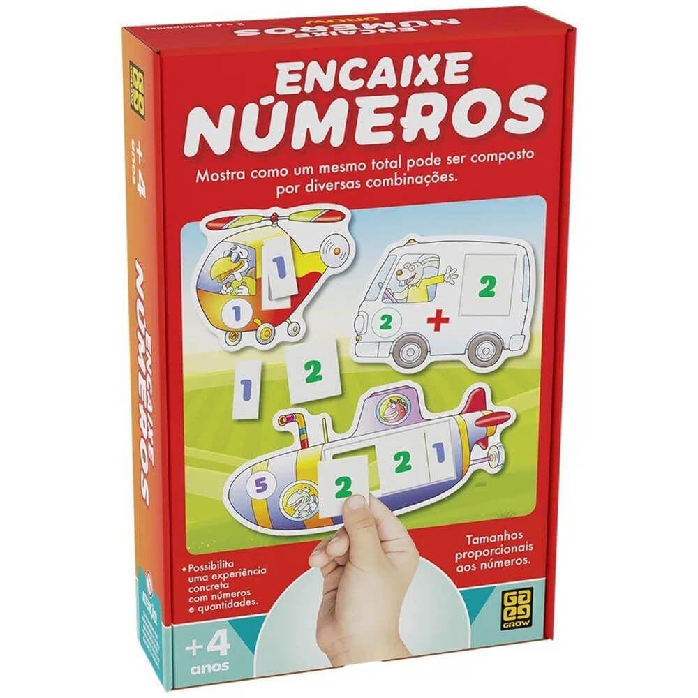 Jogo Encaixe Numeros Grow