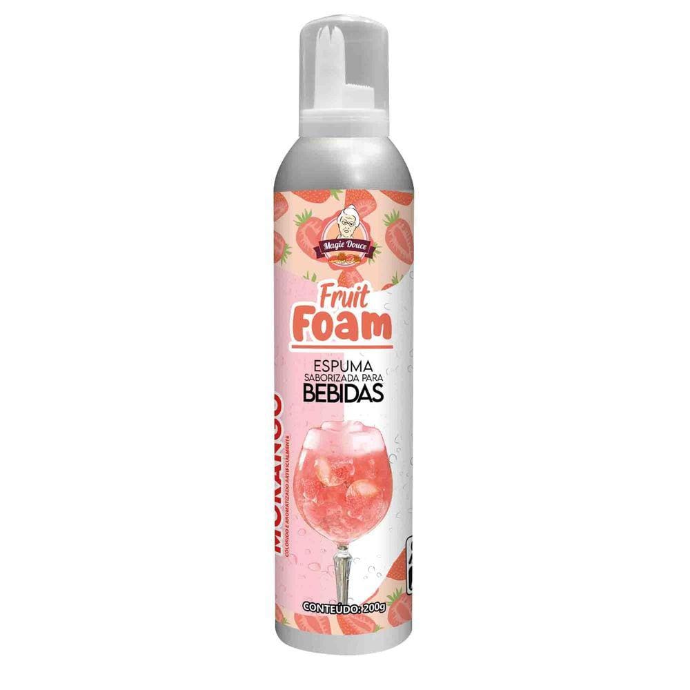 ESPUMA SABORIZADA MORANGO 200g - FRUIT FOAM