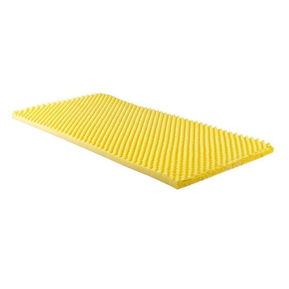 Colchonete Solteiro D20 Casca De Ovo Anti Stress (76x186x5) - Paropas