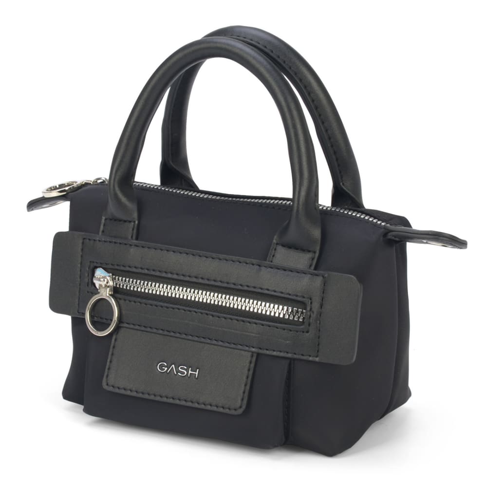 Mini Bolsa Feminina Preta Alça Longa e Curta Premium - Gash