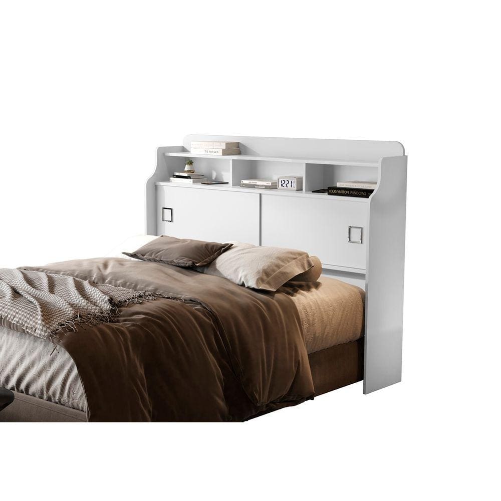 Cabeceira Jéssica Casal 1.4 Branco – VJ Móveis