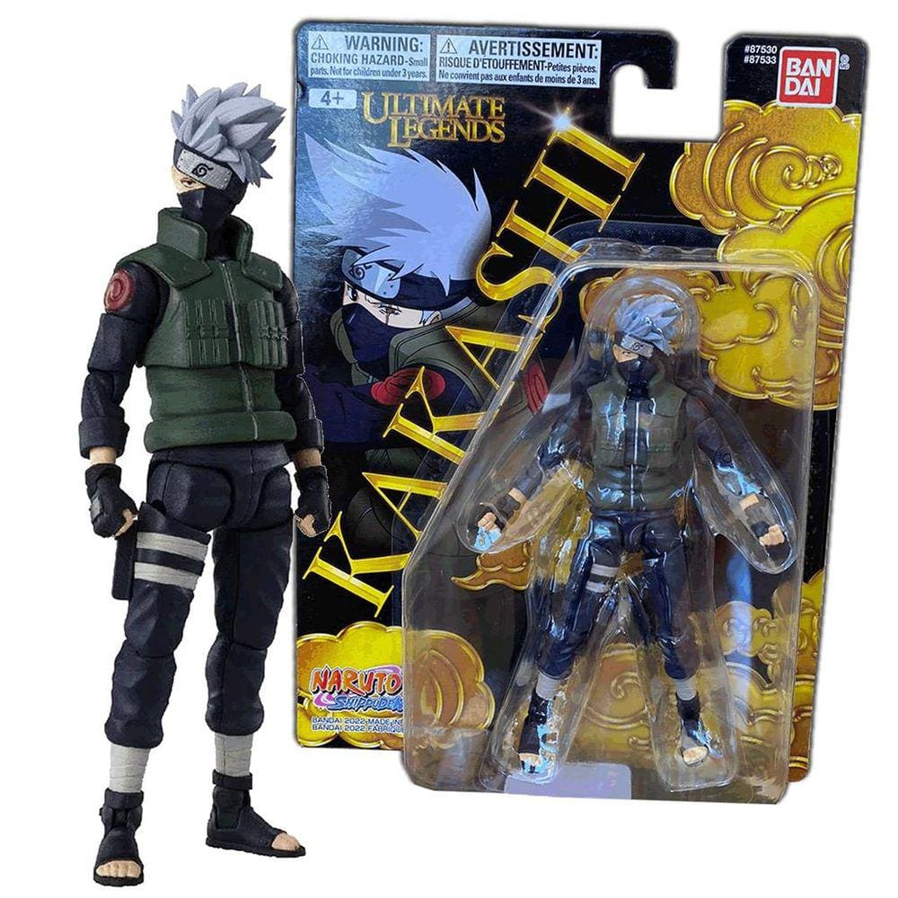 Boneco Kakashi Articulado Naruto Bandai Ultimate Legends