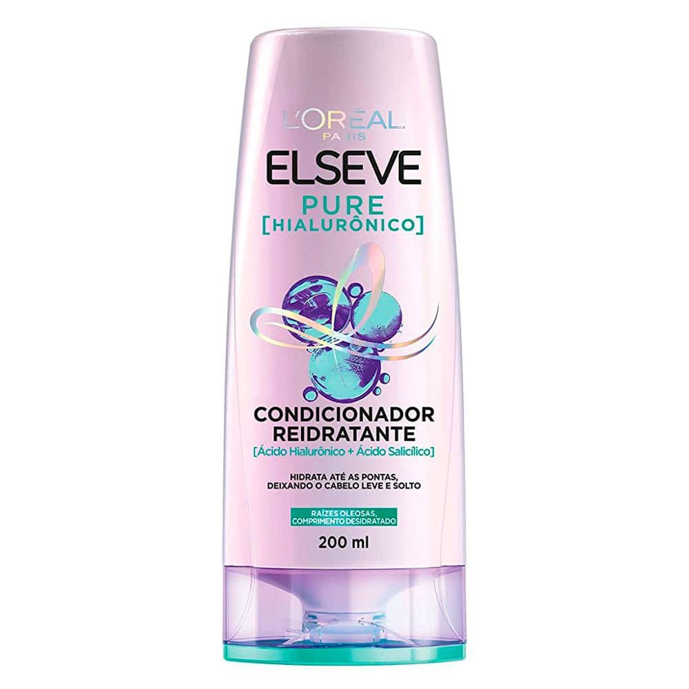 Condicionador Elseve Pure Hialurônico 200ml