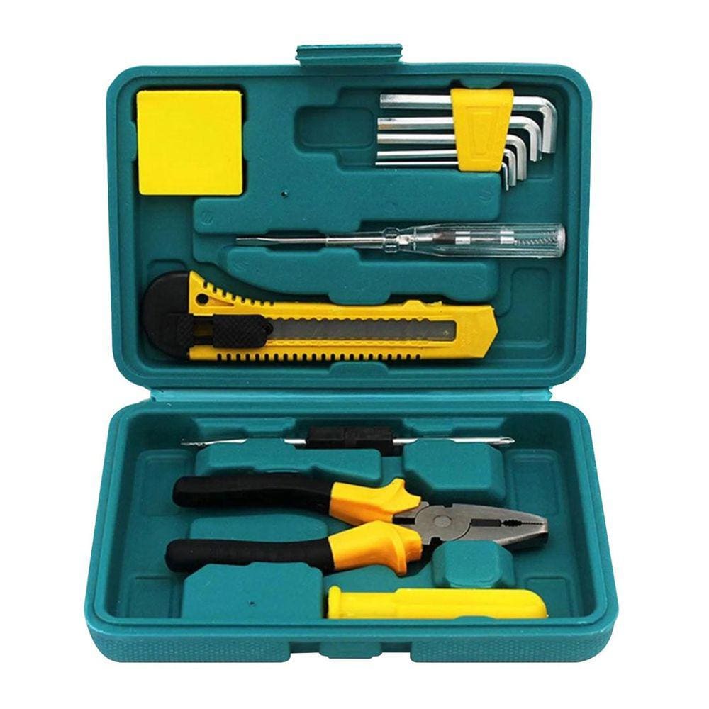Kit Caixa de Ferramentas Exbom com 8 Peças