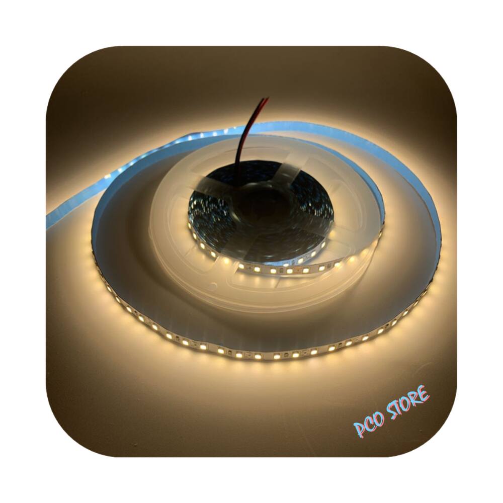 Fita De Led 3528 Alto Brilho 25w/m 5mts 240 Leds/m 12v Branco Neutro
