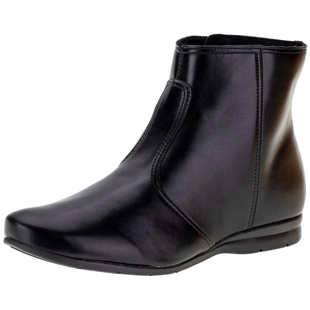 Bota Feminina Cano Curto Anabela Conforto Beira Rio 9073104