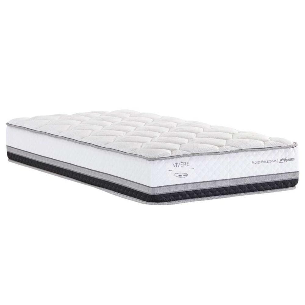 Colchão Solteirão Molas Ensacadas MasterPocket C1634 Pillow Top (96x203x28) - Herval