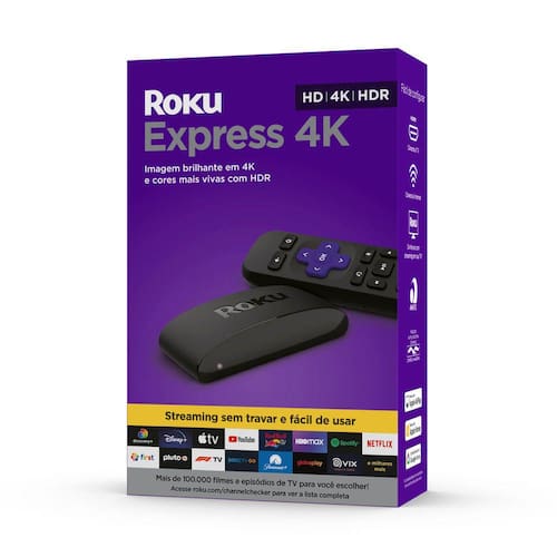 Menor preço em Roku Express 4K streaming media