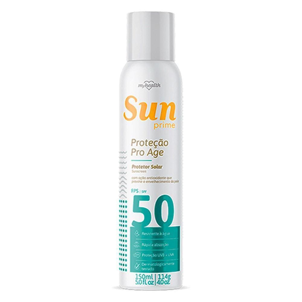 Protetor Solar Spray 50 Fps Sun Prime 150ml AE2600019 MY HEALTH