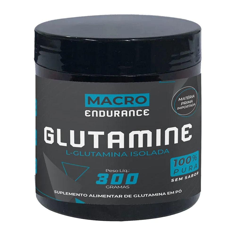 GLUTAMINA 300G- aumento de massa muscular.