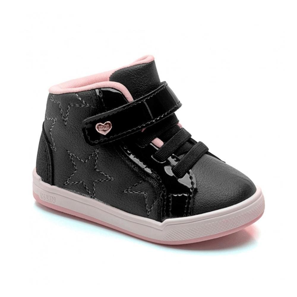 Tênis Infantil Feminino Moon Baby Klin Ref:218078 17/22