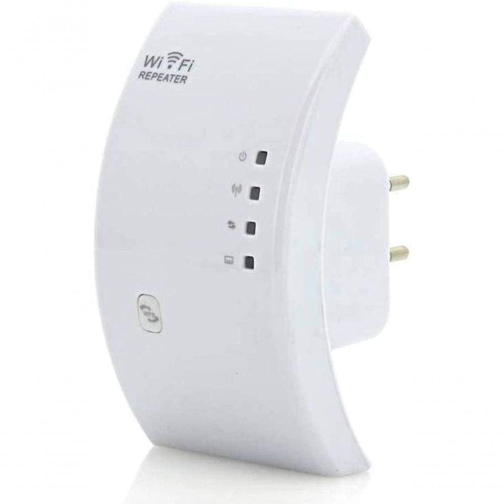 Repetidor Expansor De Sinal Wifi Roteador T25 Botão Wps