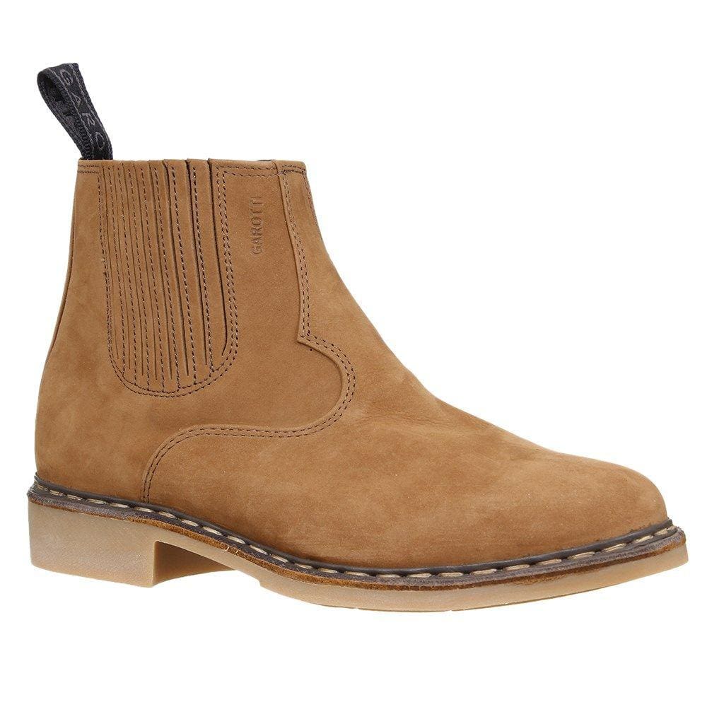 Botina Masculina Marrom com Vira Francesa Garotti 32611