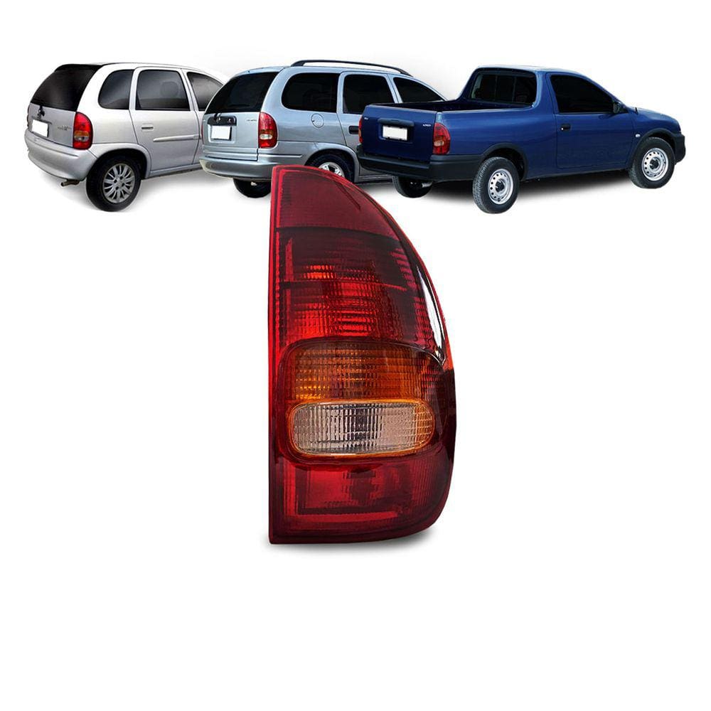 Lanterna Corsa 4p Wagon Pick Up 1996 97 98 E 99 LD Tricolor