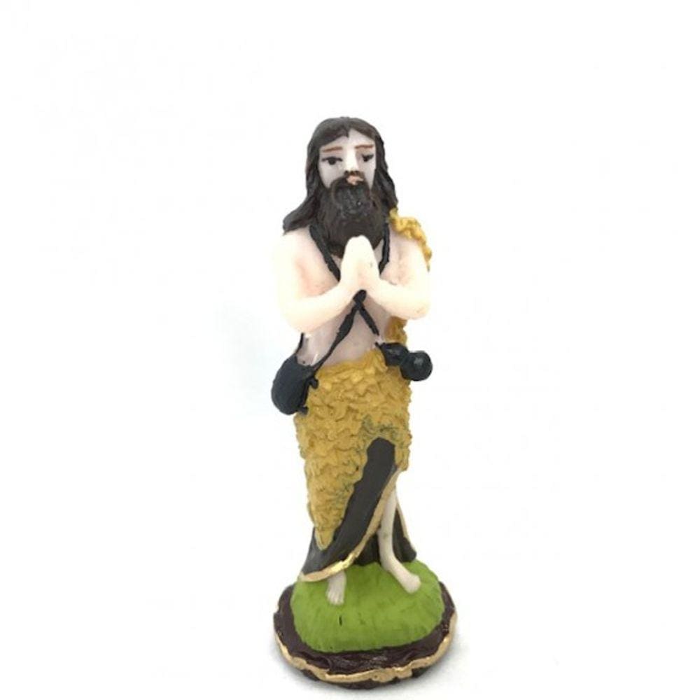 Imagem Santo Onofre Escultura Resina Estátua 07 cm