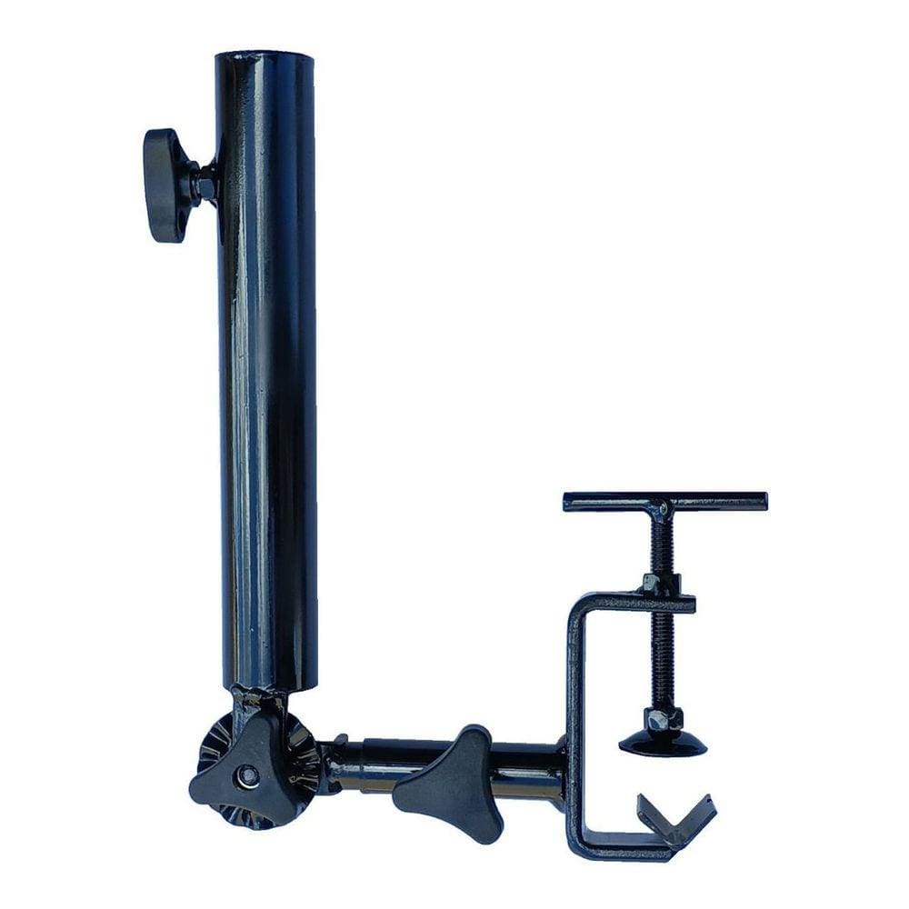 Suporte De Guarda Sol Batelão E Borda De Barco - Preto