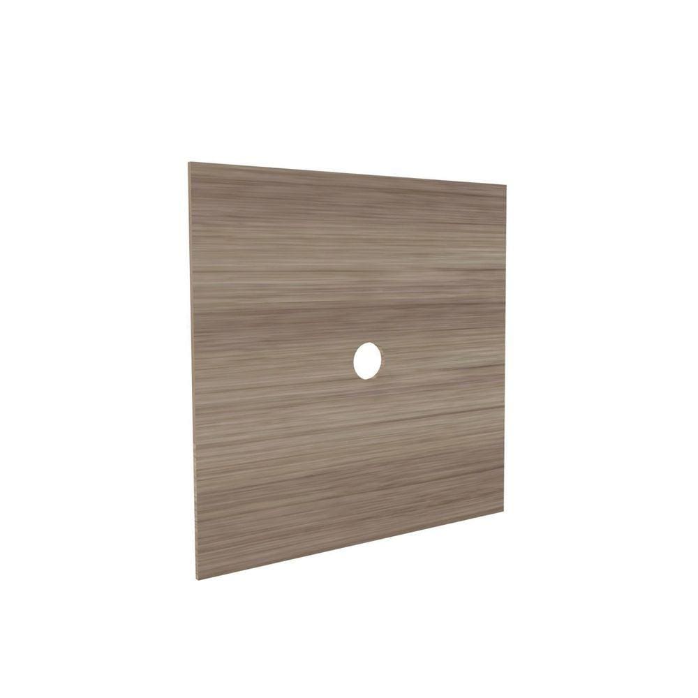 Painel para TV até 32 Polegadas 90x90cm Pe40 Noce Marromlle