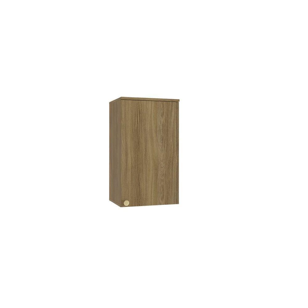 Armário Aéreo 40cm 1 Porta Madeira Kappesberg Nogueira