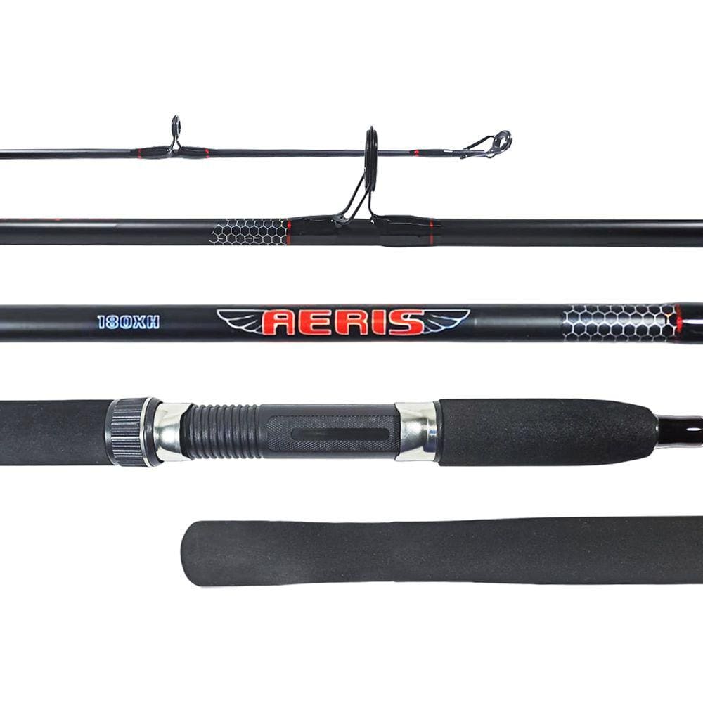 Vara Pesca Molinete Rapala AERIS 180MH 1,80m 10-30 Lbs Fibra Vidro Inteiriça