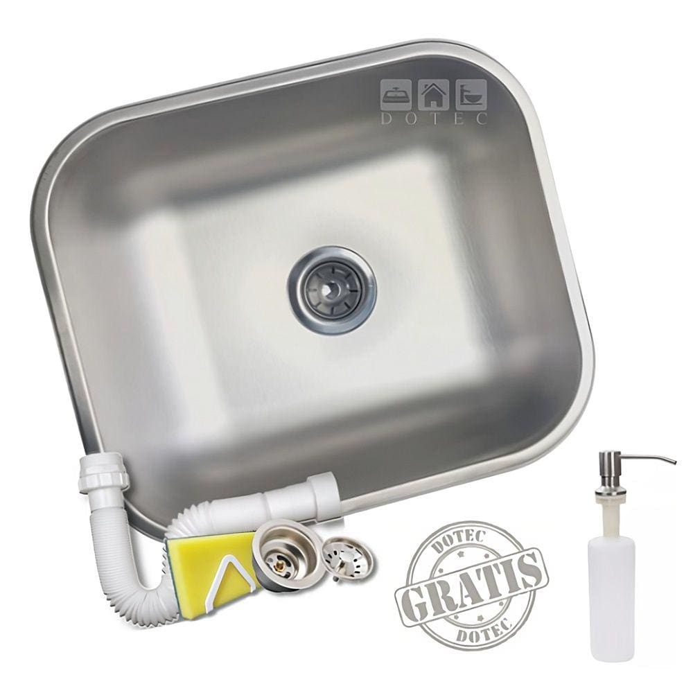 Kit Cuba Escovada Inox 304 N3 40x34x17 Tecnocuba Com Dosador