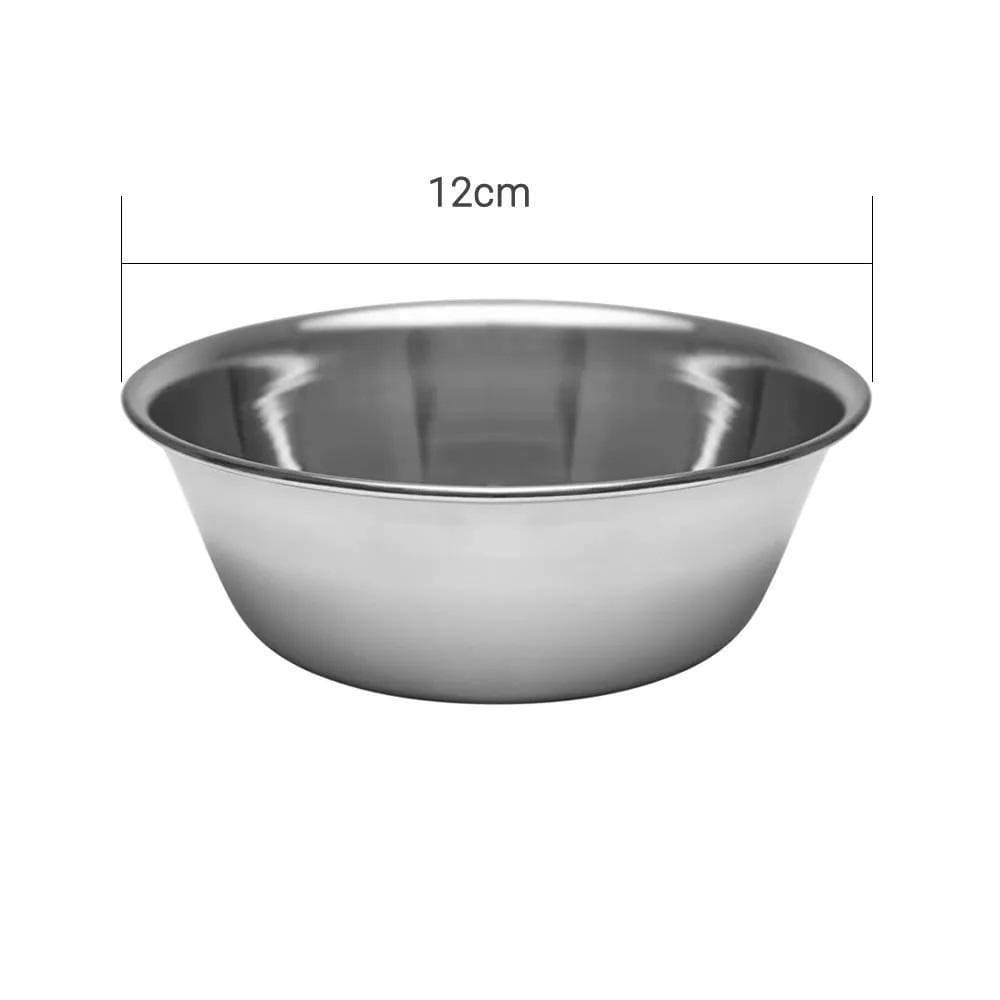 Cuba Redonda Inox 12Cm Esterilizável 360Ml Supermedy