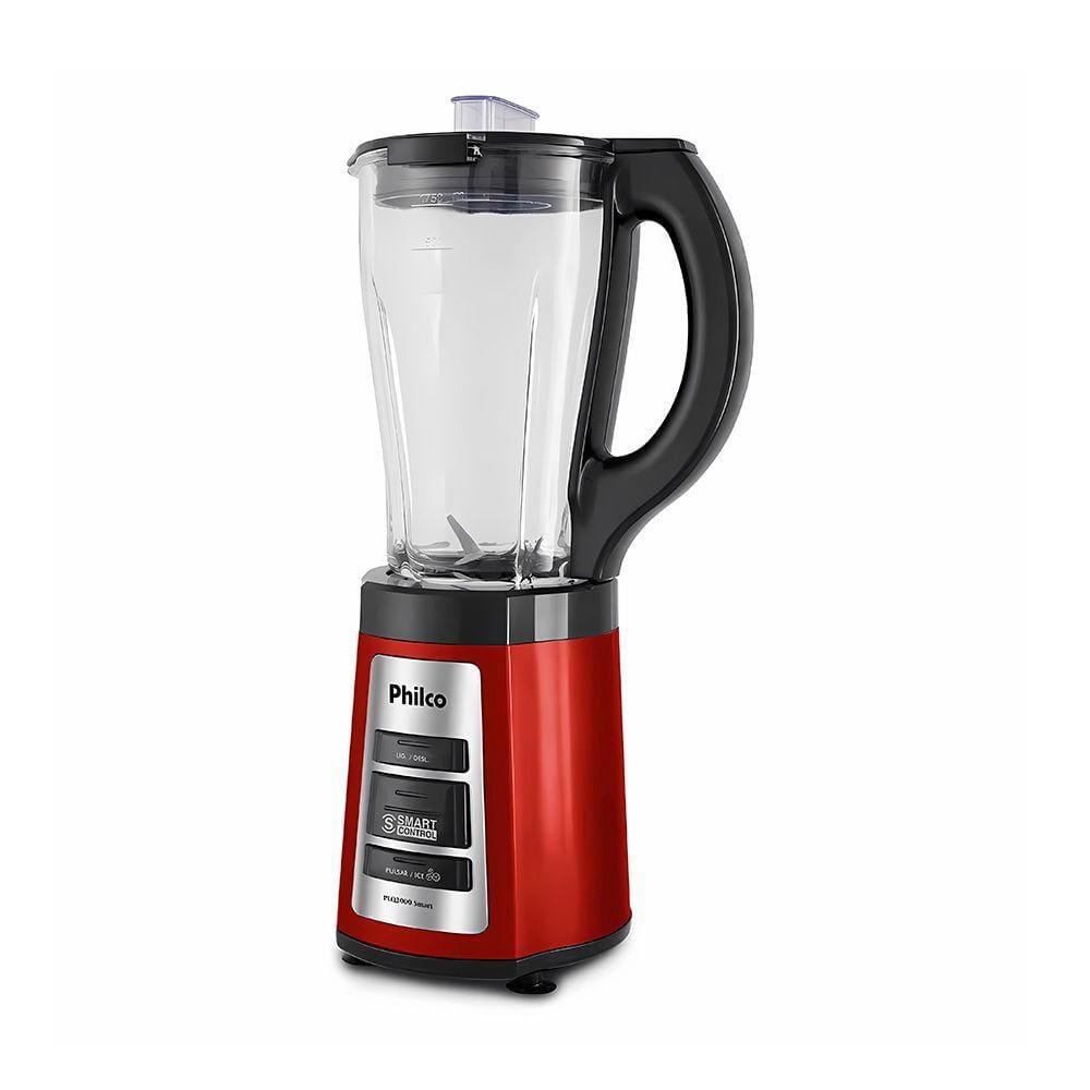 Liquidificador Philco Smart Control Plq2000 600W Vermelho 127V