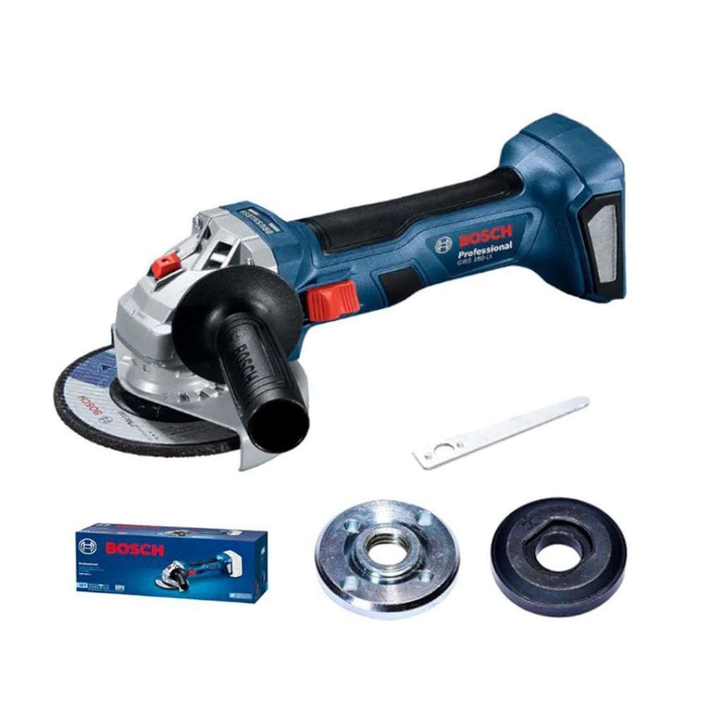 Esmerilhadeira A Bateria 5 Bosch 18V Gws 180-Li Sb
