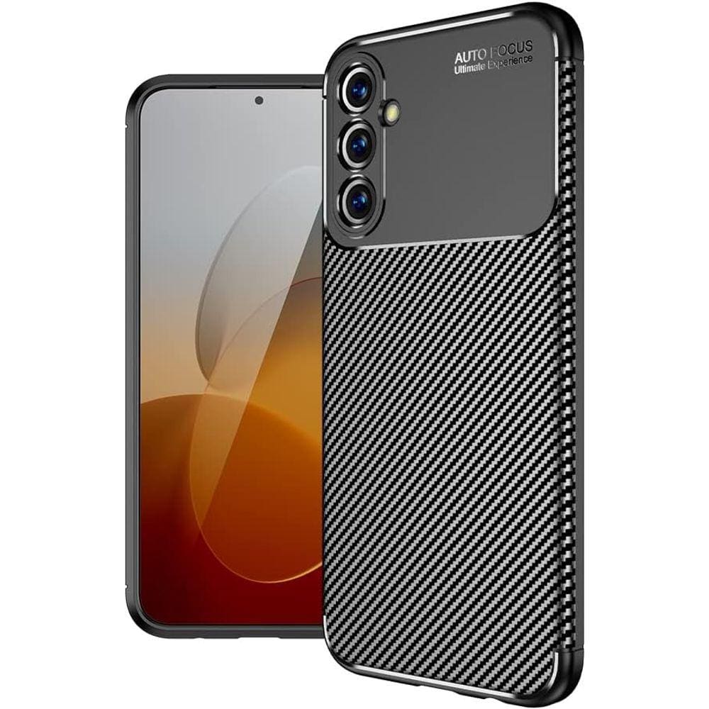 Capa Capinha Fibra Carbono Para Galaxy M54 Case Anti Impacto