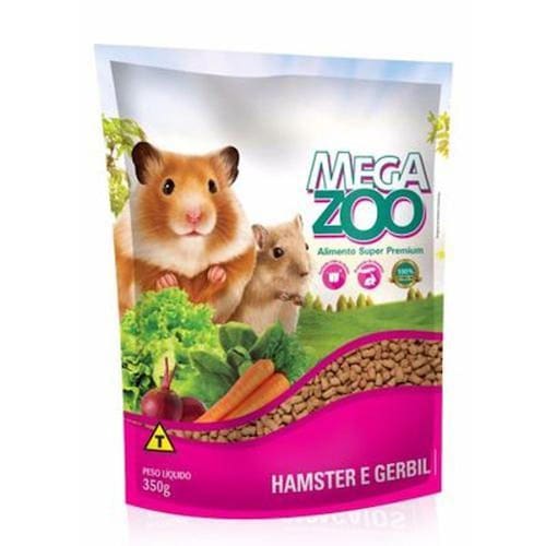 imagem-Ração Megazoo Extrusada Hamster E Gerbil 300G