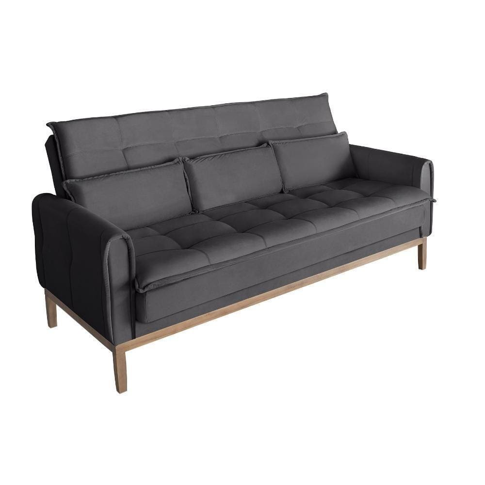 Sofá Cama Rivieira 1,70m-chumbo