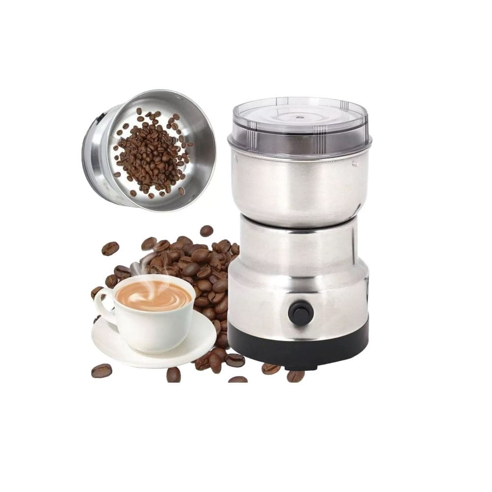 Moedor Triturador De Café Grãos 4 Lâminas Aço Inox 110v 150w