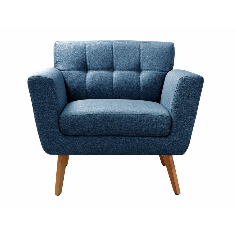 Poltrona Decorativa Moderna Bruna Living Bella Decor