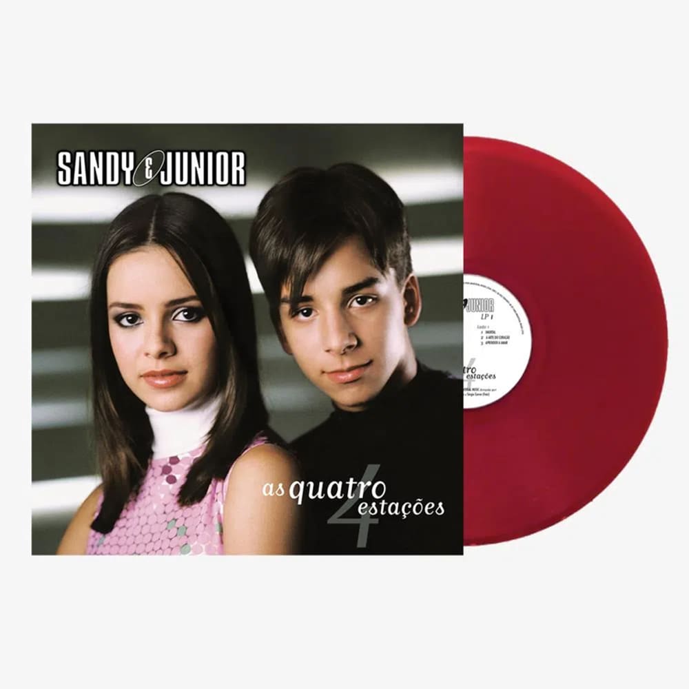 Sandy e Júnior - As Quatro Estações Lp / Vinil Duplo / Trasn