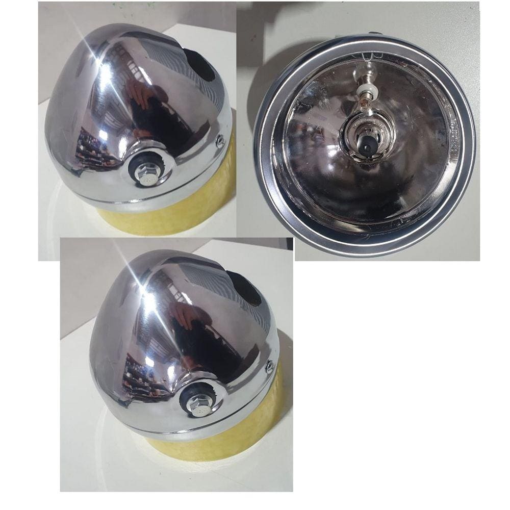 Carcaca Farol Intruder 125 Com Aro