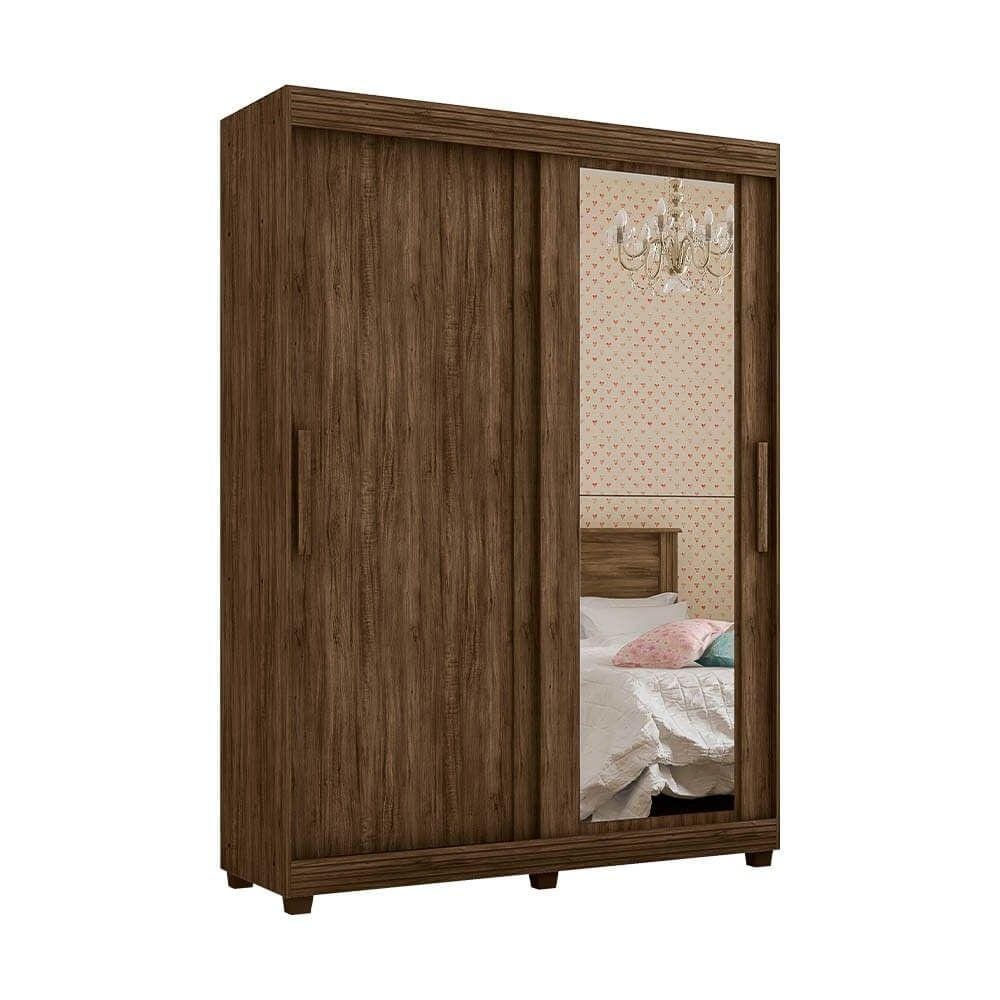 Guarda Roupa Flex Assis 2 Portas de Correr 3 Gavetas -Lanza