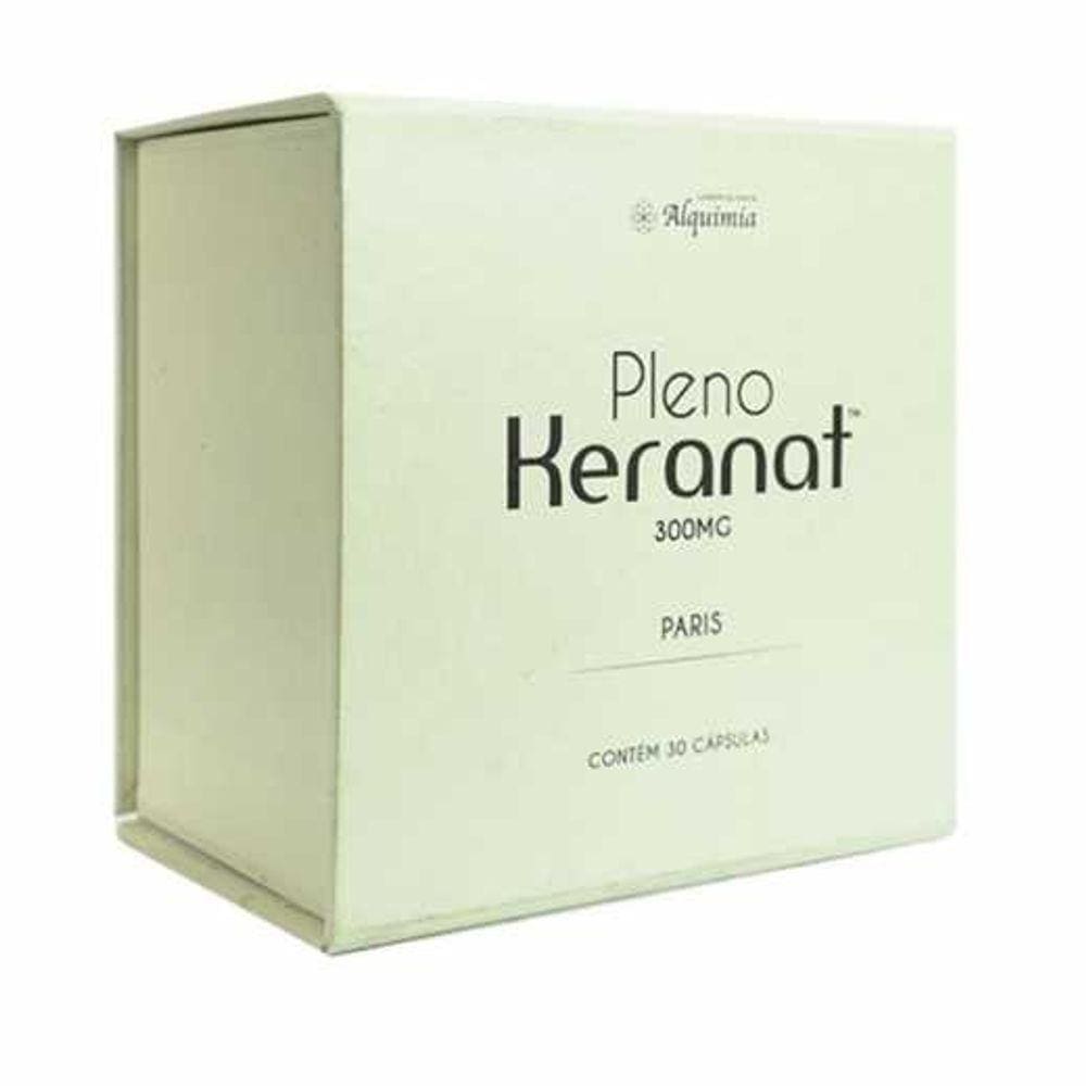 Pleno Keranat 300Mg Nutracêutico P/ Homens Mulheres 30 Cáps
