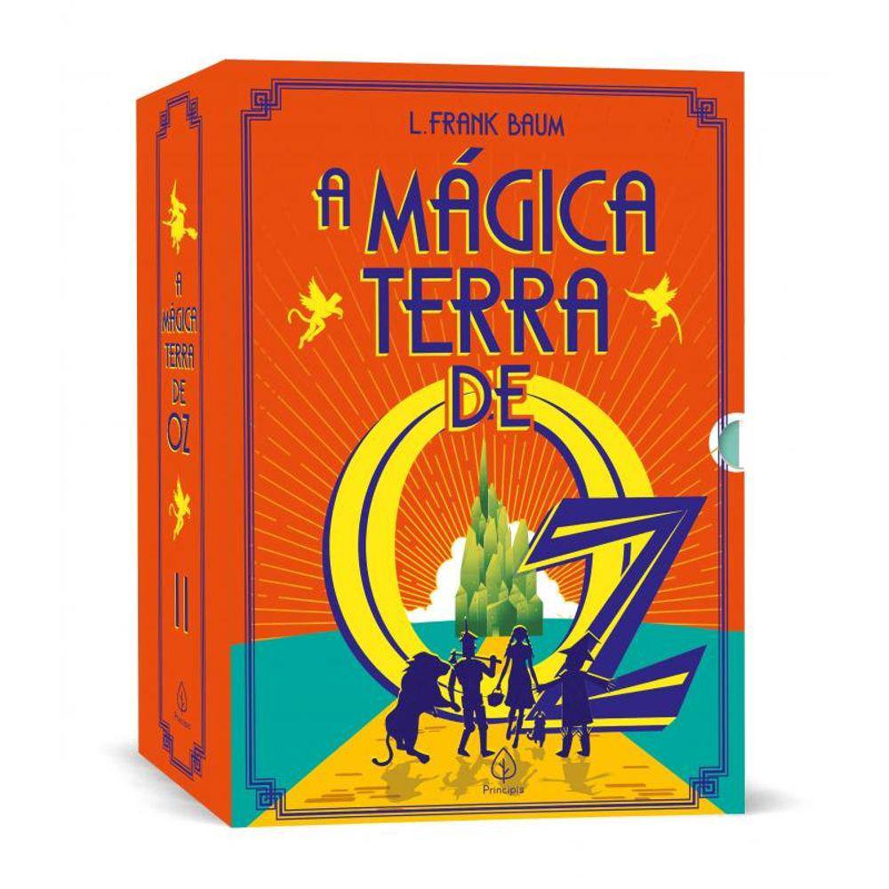 Box - A mágica Terra de Oz - vol. II - com sete livros