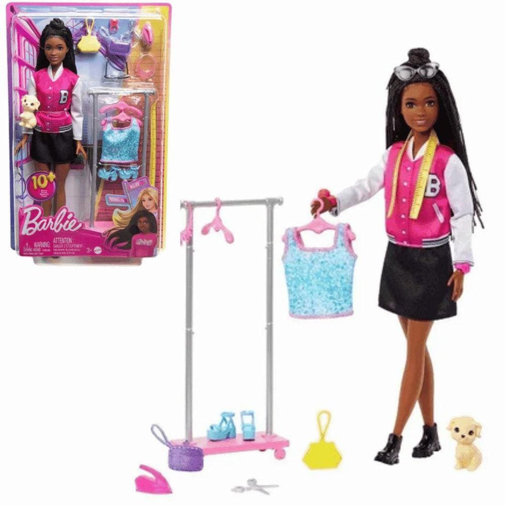 Boneca Barbie Brooklyn Estilista 3+ Hnk96 Mattel