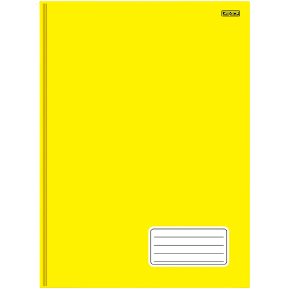 Caderno Brochurão 48 Folhas São Domingos Amarelo