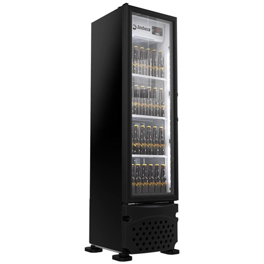 Cervejeira Imbera 229 Litros Porta de Vidro Preto CCV144-127V