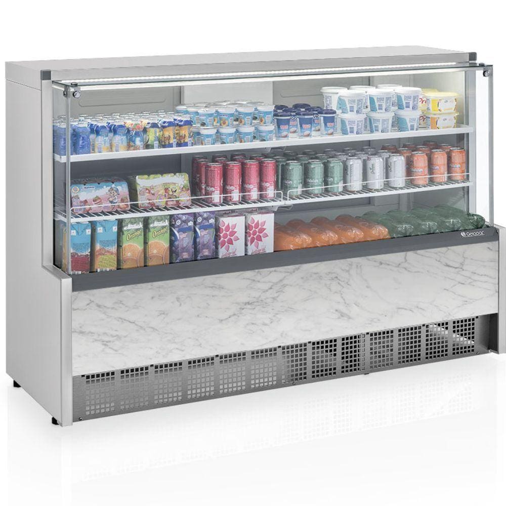 Vitrine Refrigerada Aurora 1 Placa Fria GPSA175RBR Gelopar