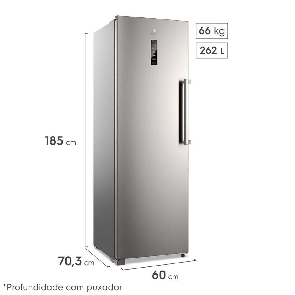 Freezer Electrolux 262L Experience Com Inverter Twins | Extra