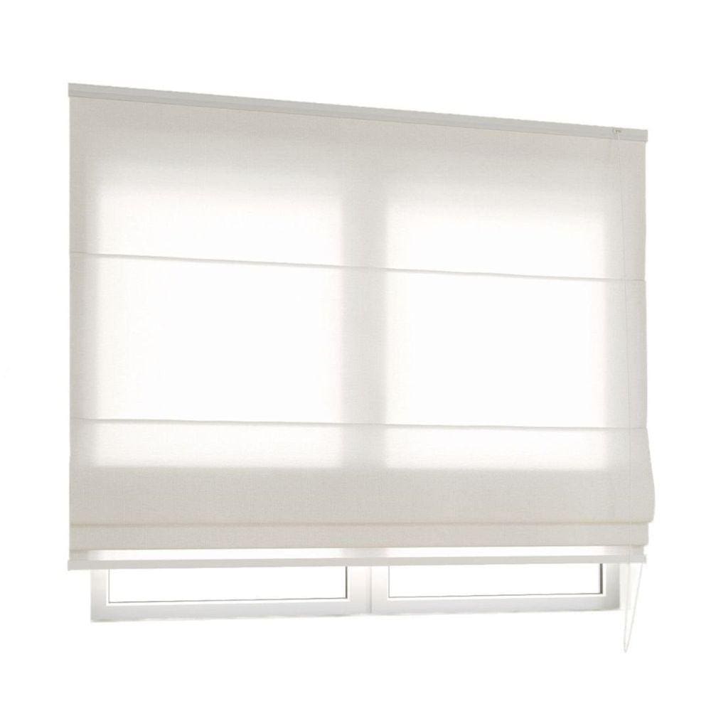 Persiana Romana Express Finesse 160cm x 160cm Belchior Uniq Branco