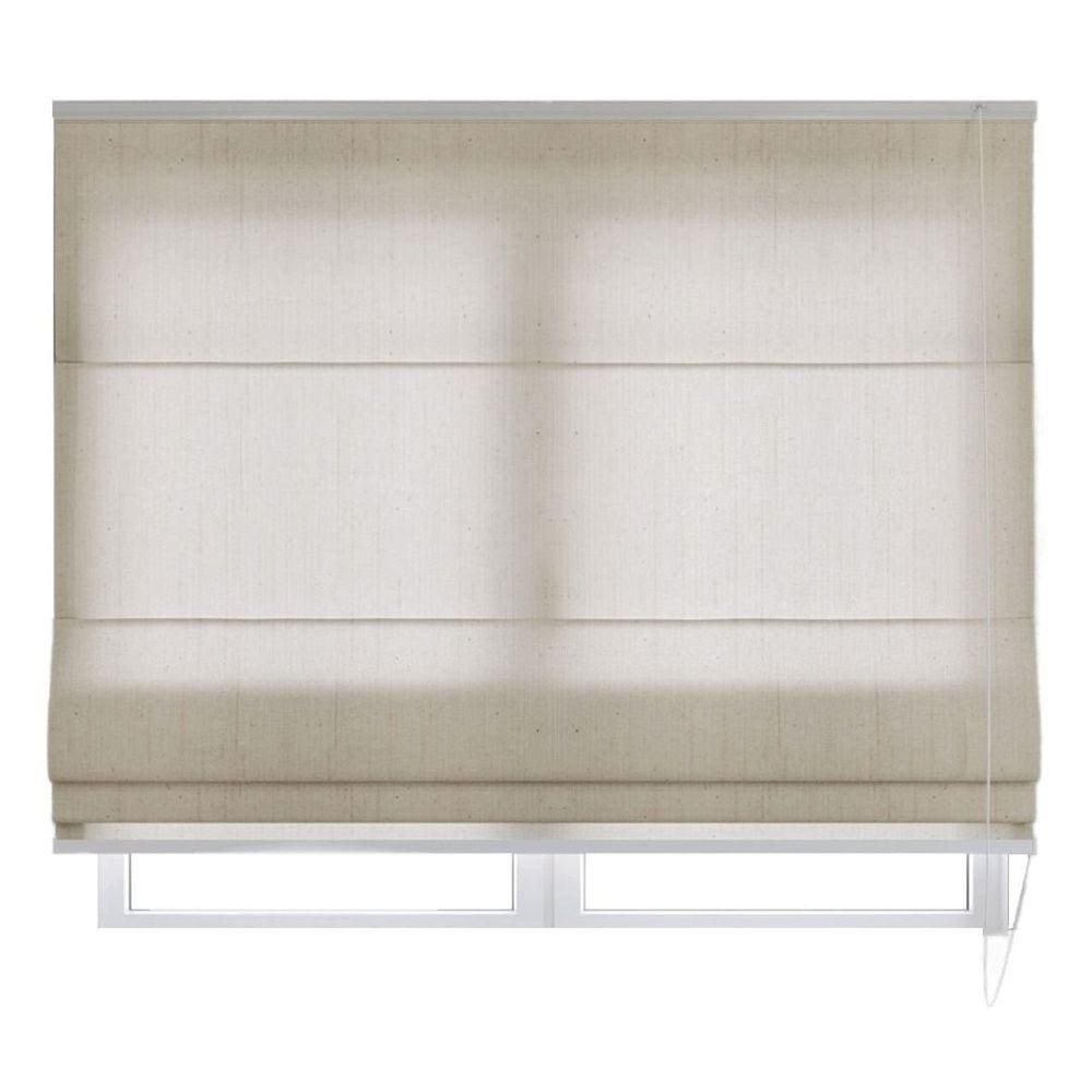 Persiana Romana Express Finesse Belchior 140cm x160cm Uniq Marroml