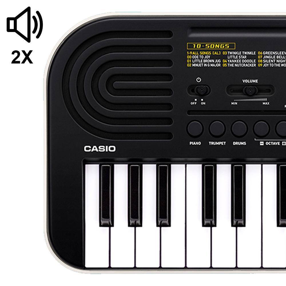 Teclado Infantil Casio SA-50 H2 Branco 32 Teclas Portátil