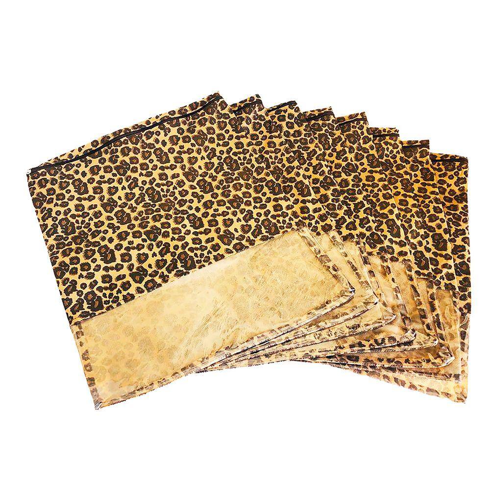Sacos Para Sapatos Tnt Animal Print c/Zíper Kit C/60 33x40cm